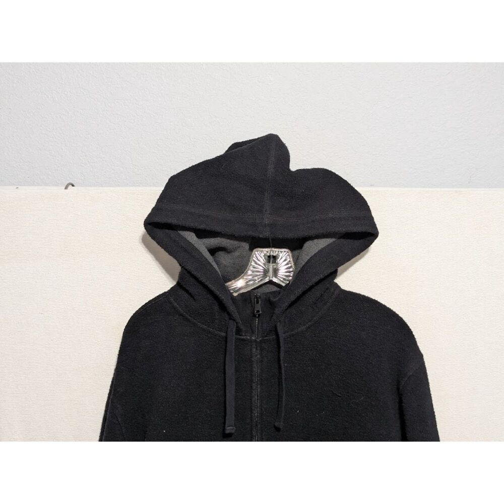 Roots Canada Full Zip Hooded Sweater Black Men's Size XL - Picture 3 of 13